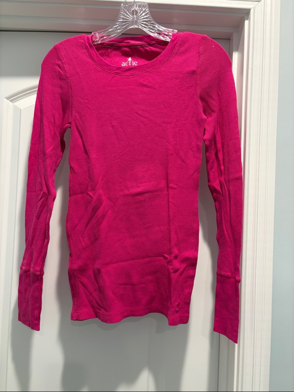 Aerie Waffle Knit Thermal Top